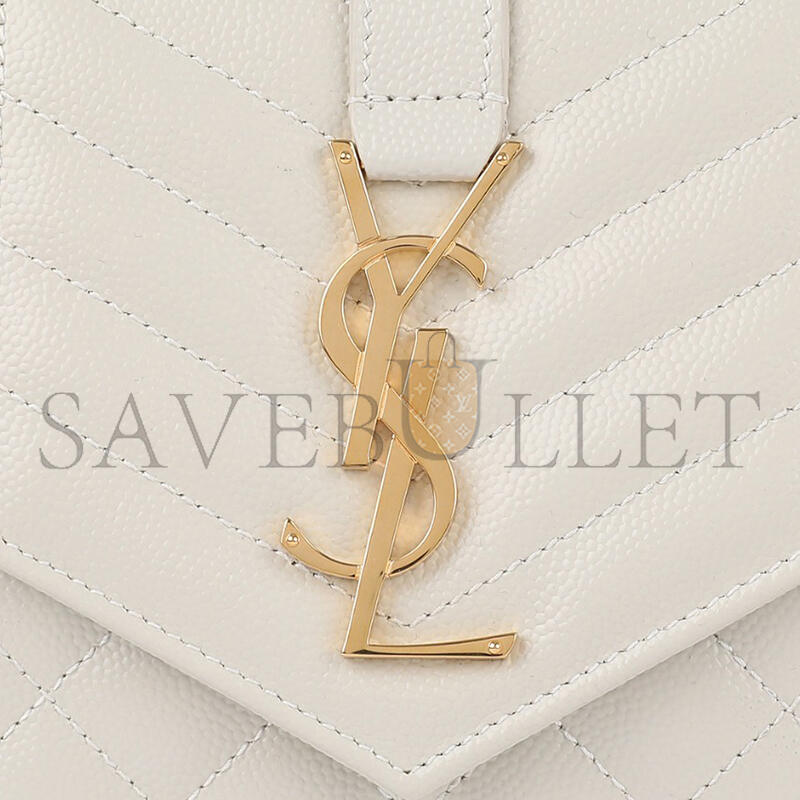 Y51 envelope in quilted grain de poudre embossed leather 620280bow919207 (22.5*14*4cm)